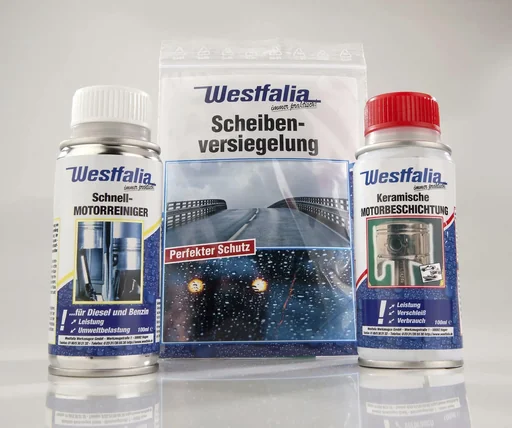 "Keramische Motorbehandlung, Motorreiniger + Scheibenversiegelung Nano Set image"