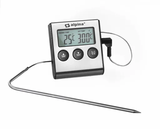 "Digital Grill/Bratenthermometer Edelstahl image"