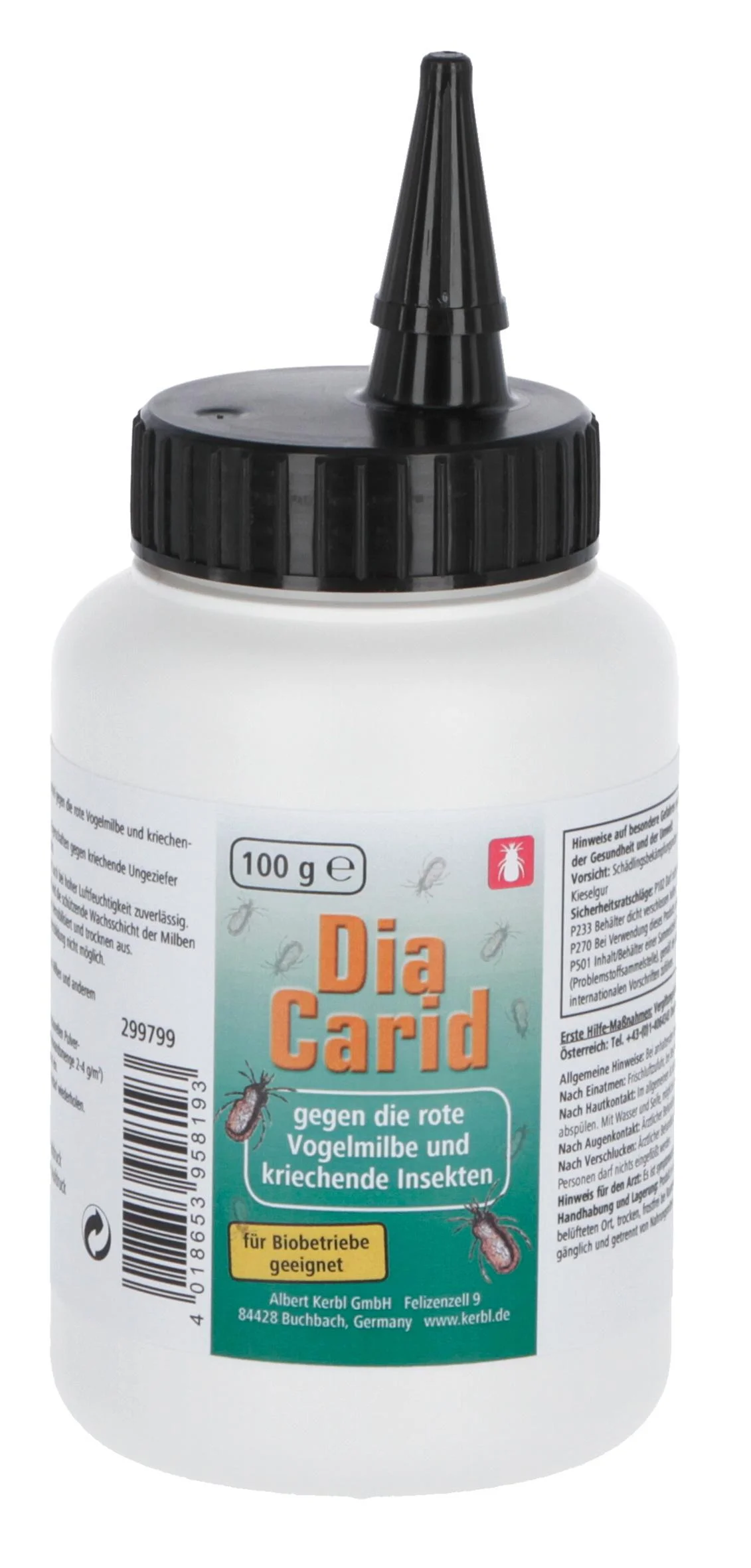 Milbenpulver DiaCarid, 100 g