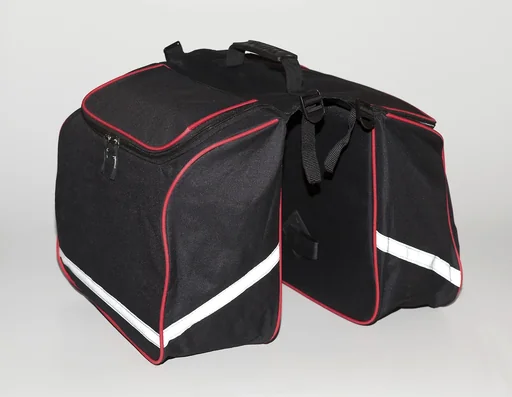 "Fahrrad Gepäckträgertasche doppelt image"
