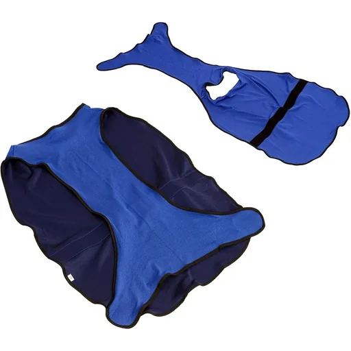 "Hunde Kühlweste Kühljacke Cooling Vest schnelle Abkühlung Polyester Blau Ø50 x 50 cm image"
