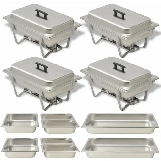"Rechaud-Set, Edelstahl, 4-teilig image"