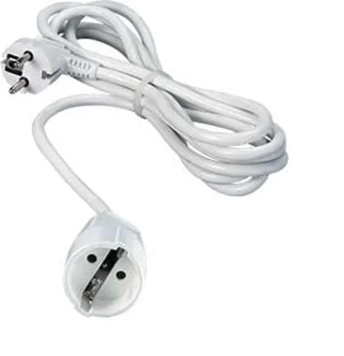 "10m Verlängerungskabel, weiß image"