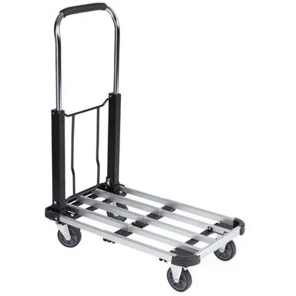 "Alu-Plattformwagen -725 X 475 X 750 Mm - Max. Tragkraft 150 Kg image"