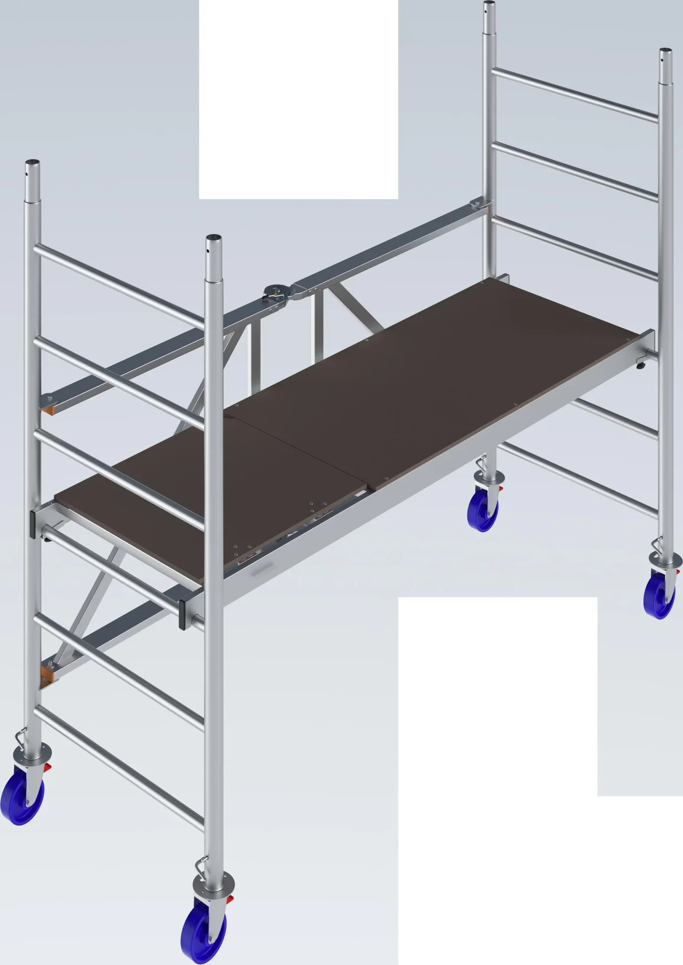 MONTO ProTec XS Alu-Faltgerüst, Arbeitshöhe ca. 2,90 m