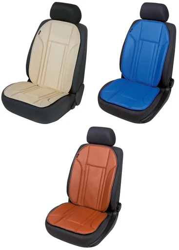 "Sitzaufleger aus Kunstleder Ravenna blau image"