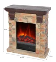 Elektrokamin "Kitzbühel" mit Fernbedienung
