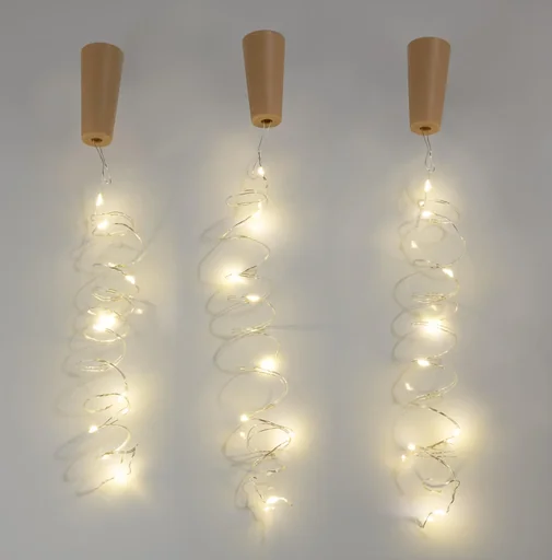 "Flaschenkorken mit leuchtenden LED - 3er Set image"