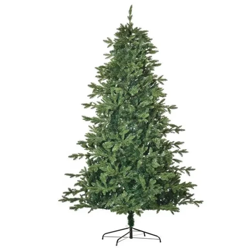 "künstlicher Weihnachtsbaum 2,1 m Christbaum Tannenbaum PVC PE Metall Grün Ø105 x 210 cm image"