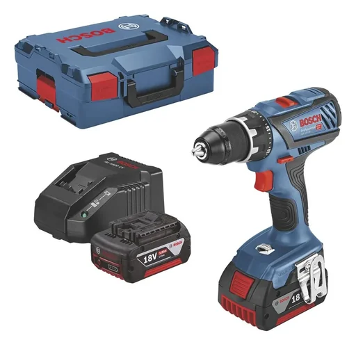 "Akku-Bohrschrauber GSR 18V-28 (GBA 2x3.0 Ah; AL 1820 CV; L) image"