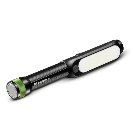 "DISCOVERY Clip Arbeitsleuchte mit seitlicher COB Lichtleiste, Magnetbefestigung, 4 Leuchtmodi 550 Lumen, IPX4 image"