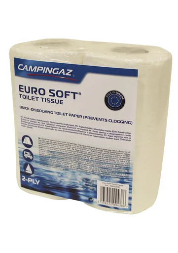 "Euro Soft  Toilettenpapier Toilettenpapier für Chemie-Toiletten, 4 Rollen image"