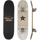 Skateboard - ABEC 9 Lager - Holz - Schwarz - PU Räder & Dämpfer