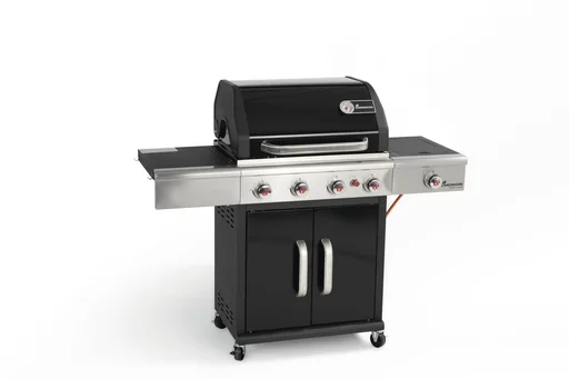 "Gas- & Holzkohlegrill, Triton 4.1 coaL, 4 einstellbare Brenner image"