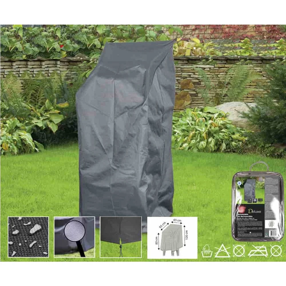 "Schutzhülle Stuhl, Gartenstuhl Schutzhülle Deluxe, wetterfest, 65x65x120/80cm image"
