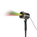 Bewegtes Laserlicht-System Star Shower Motion mit Sensor und Fernbedienung