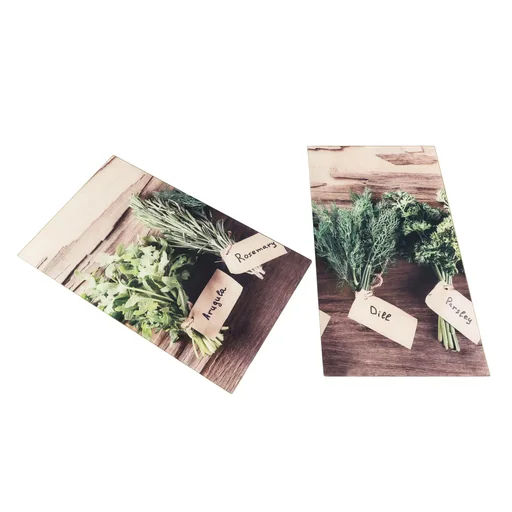 "Herdabdeckplatte, 2 teilig "Kräuter" image"