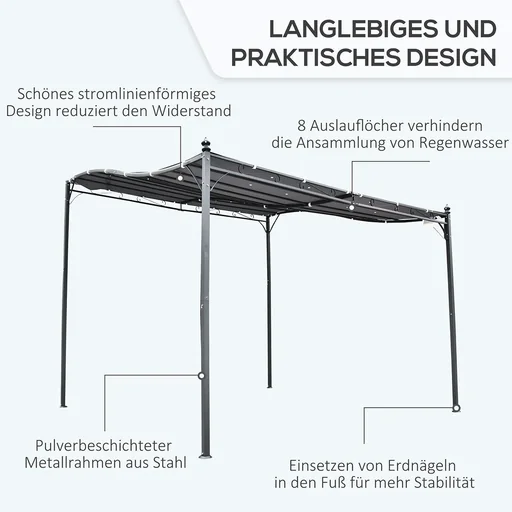 "Pergola Gartenpavillon Pavillon Üb image"
