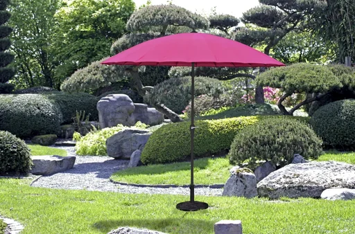 "Sonnenschirm mit 24 Streben, Farbe pink image"