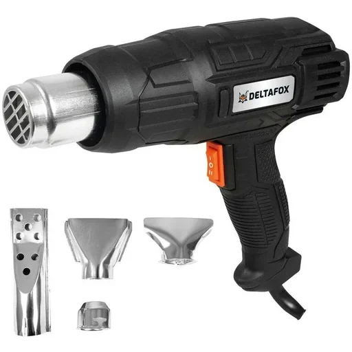 "Deltafox Elektrische Heißluftpistole - 2000W - DP-EHG 2050 image"