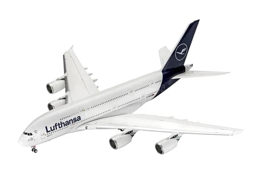 "Modellbausatz Airbus A380-800 Lufthansa New Livery image"