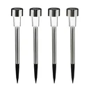 Solarlampe mit Erdspieß, 4er Set