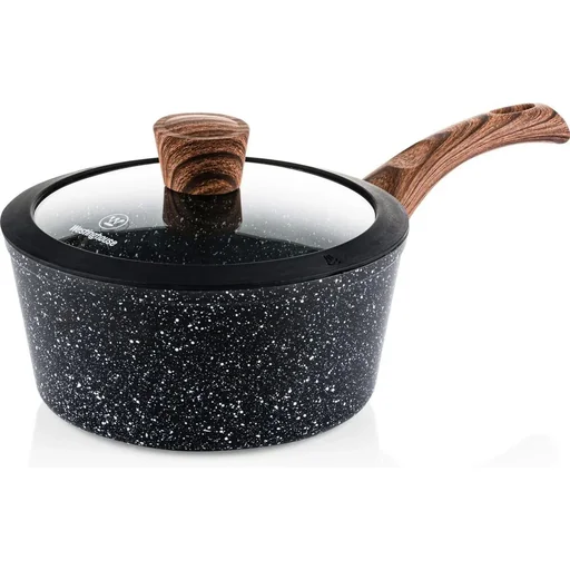 "Kochtopf Induktion - Ø20 cm - Schwarzes Marmorholz - Sonderedition image"
