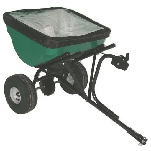 "Turfmaster Precision Anhängestreuer 45 kg. Düngerstreuer und Salzstreuer image"