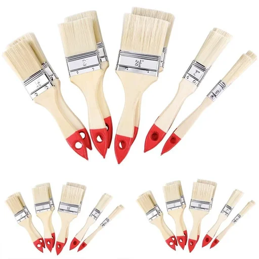 "30-teiliges Pinselset - 5 verschiedene Pinsel image"
