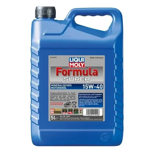 "Mineralisches Motorenöl Formula Super 15W-40, 5 Liter image"
