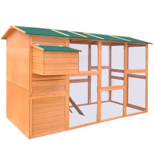 "Hühnerstall 295x163x170 cm Holz image"