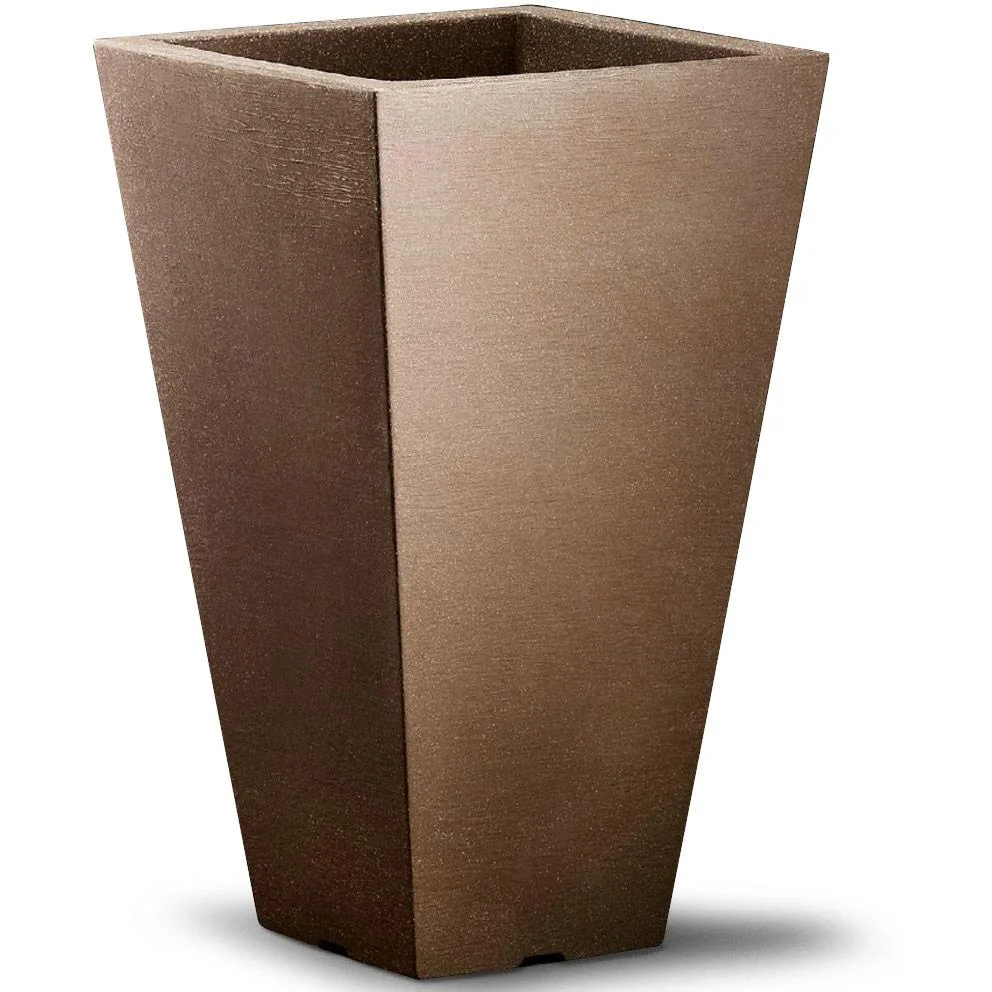 Blumentopf - 55x35x35cm - braun
