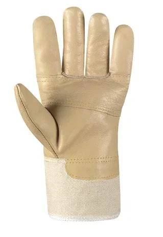 "Möbelleder-Handschuh HELLES LEDER, Größe 11, 5er Set image"
