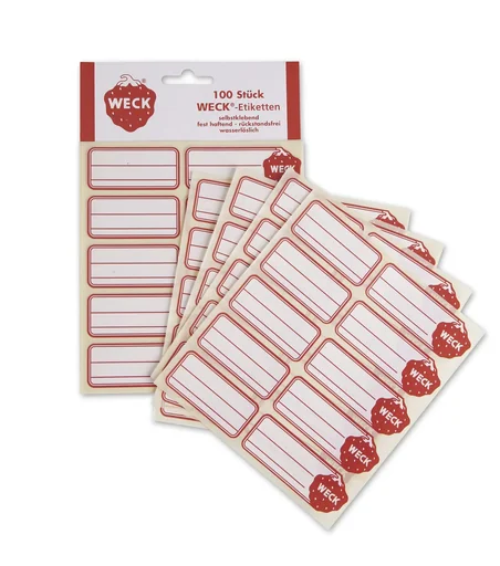 "Wasserlösliche Etiketten, 100 Stück image"