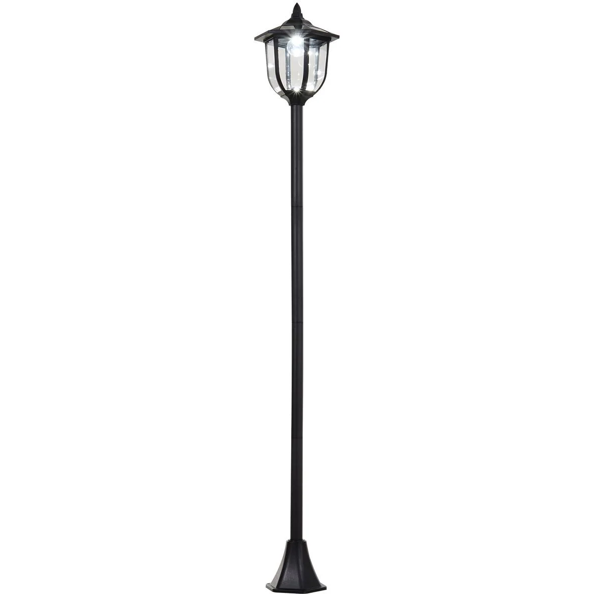 Solar Gartenlaterne mit LED