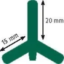 Metallpfahl T-Post, 152 cm, 80 Stück