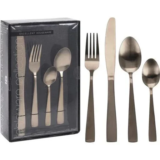 "Besteckset - 16 Teile - Gold matt image"