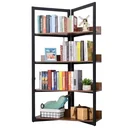 Bücherregal, Farbe Nussbaum