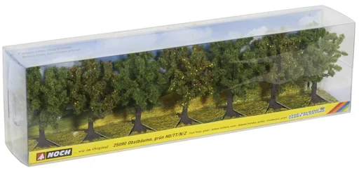 "Obstbäume, grün, 7 Stück, ca. 8 cm hoch image"