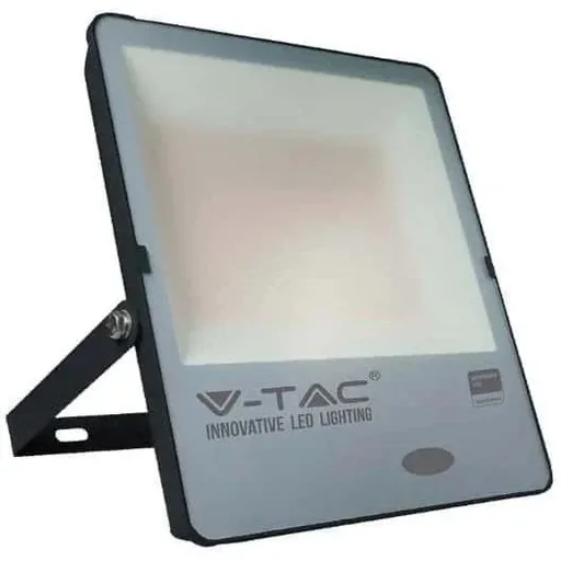"VT-272S LED-Scheinwerfer mit Tag/Nacht-Sensor - 200 W - 20000 Lm - 4000K - Schwarz image"