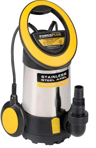 "Klarwasser Tauchpumpe mit Schwimmschalter, Edelstahl-Pumpe image"