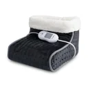 Elektrischer Fußwärmer, dunkelgrau