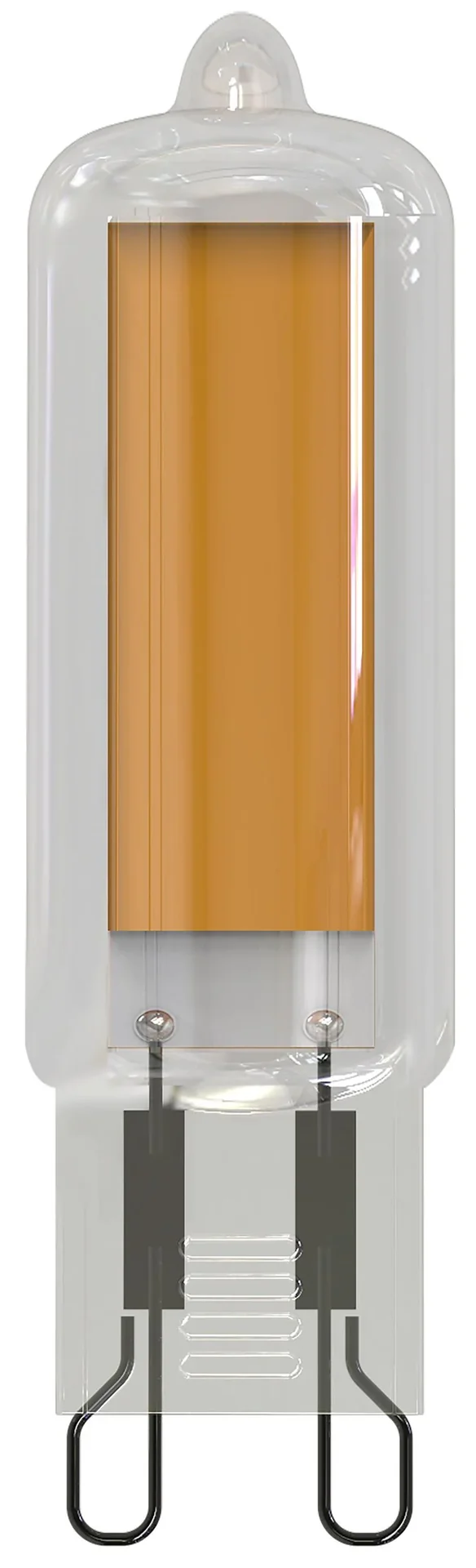 LED Hochvolt-Stiftsockel Lampe mit 4 Watt, G9, warmweiß - 2 Stück + 1 Stück GRATIS dazu