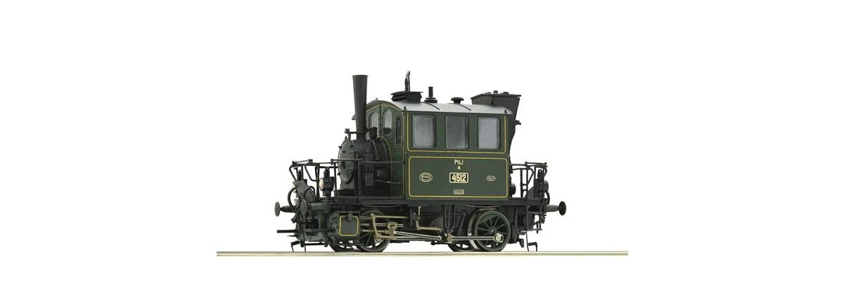 Dampflokomotive Gattung PtL 2/2 Glaskasten der Königlich Bayerischen Staats-Eisenbahnen