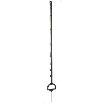 "Kunststoffpfosten mit Steigrohr, 158Cm, Grün, 5 Stück image"