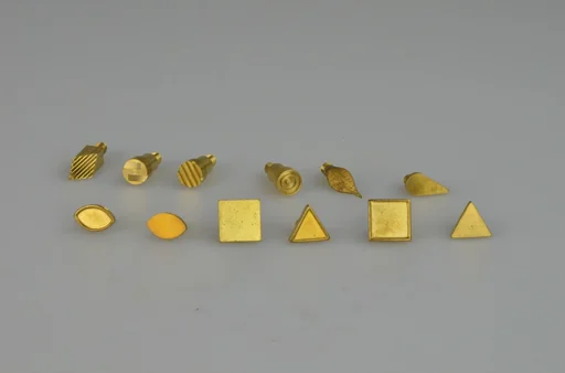 "Brennstempel Set 12-teilig, Quadrat, Dreieck usw. image"