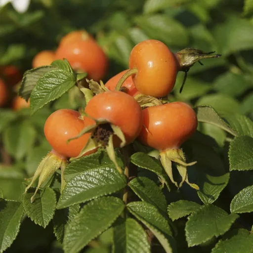 "Apfelrose weiß Rosa rugosa alba - 7.5 L Topf 60-80 cm image"