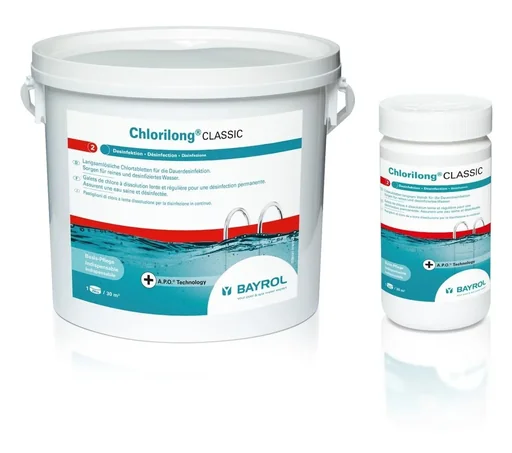 "Chlortabletten "Chlorilong Classic" - 1,25 kg image"