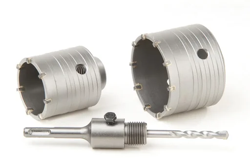 "Schlagbohrkronen Satz 2-teilig mit SDS-Plus Aufnahmeschaft image"