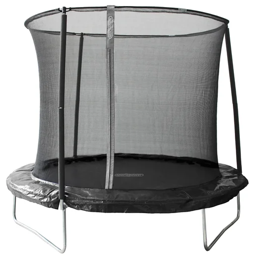 "Trampolin Ø244 cm schwarz image"
